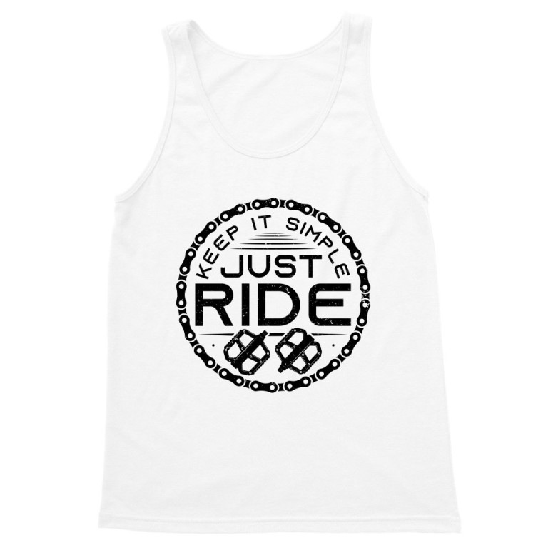 Keep it simple, just ride - Férfi Trikó
