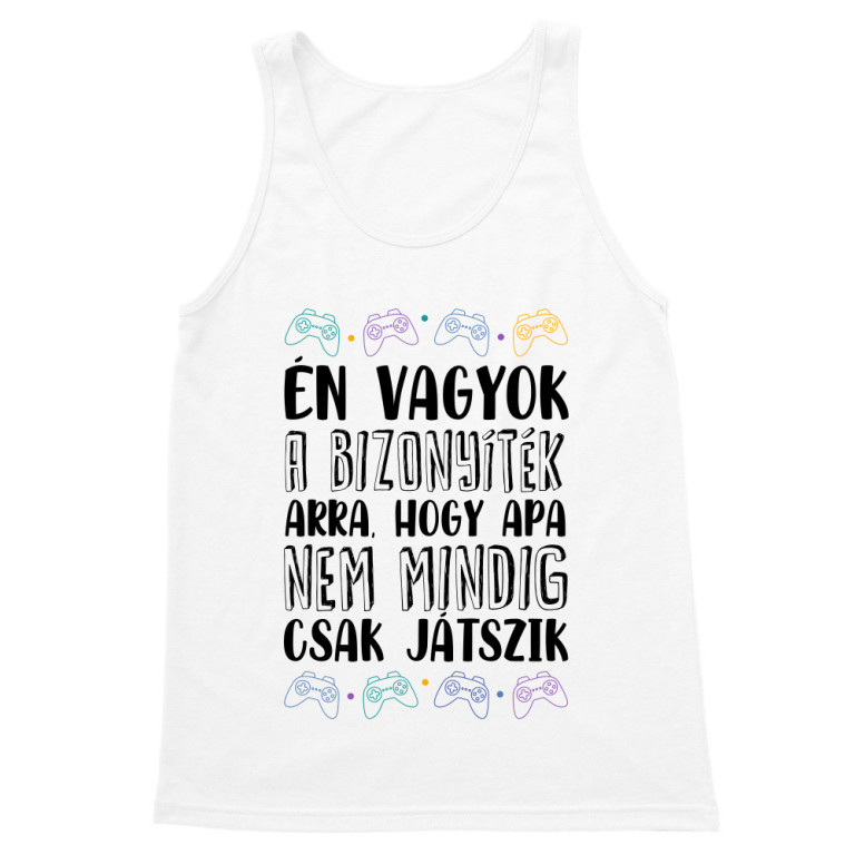 Apa nem mindig csak játszik - Férfi Trikó