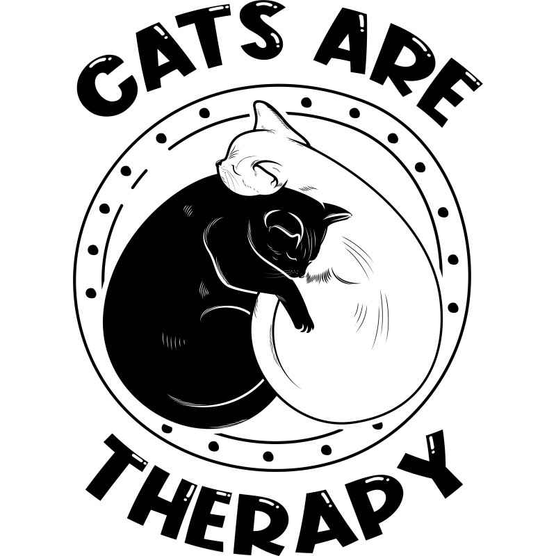 Cats are therapy