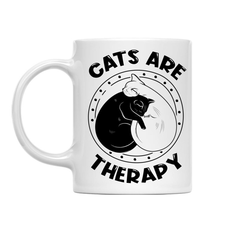 Cats are therapy