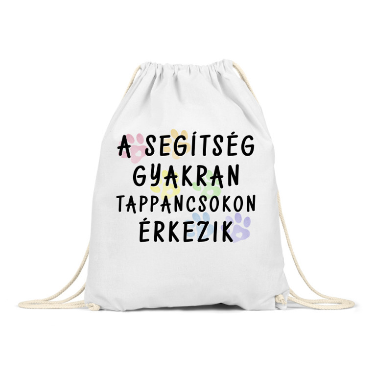 A segítség gyakran tappancsokon érkezik - Tornazsák