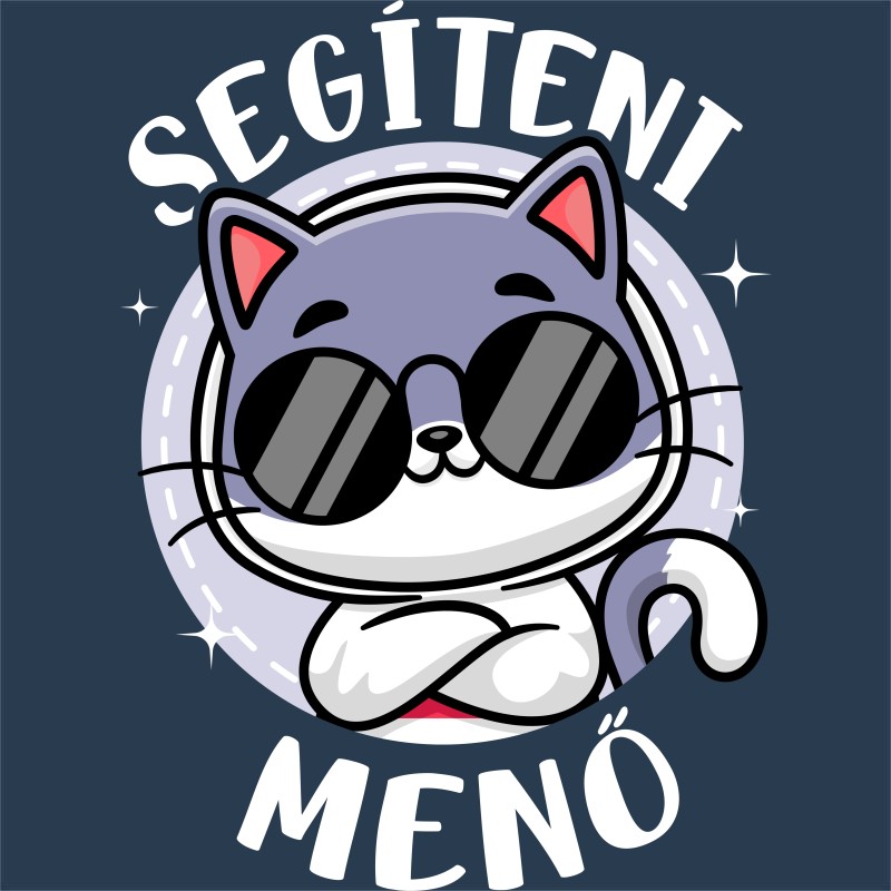 Segíteni menő - cica