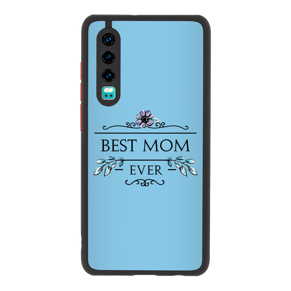Best mom ever flower Huawei Telefontok