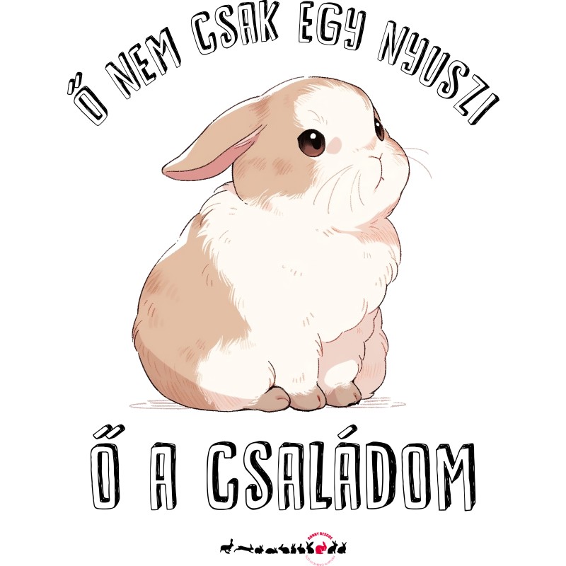 Ő a családom - nyuszi