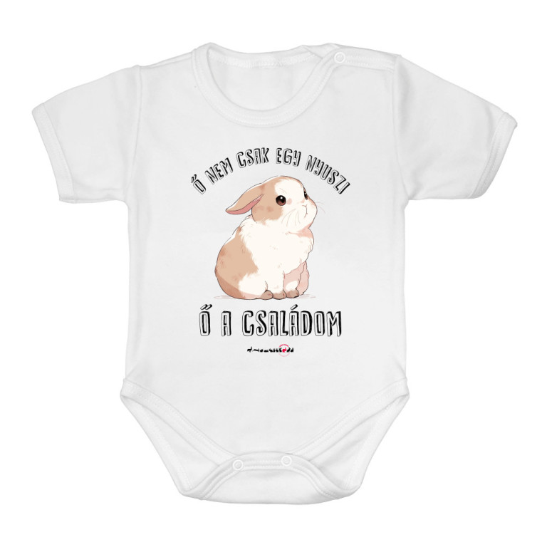 Ő a családom - nyuszi - Baba Body
