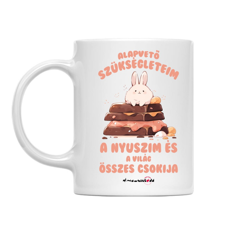 Nyuszi és csoki - Bögre