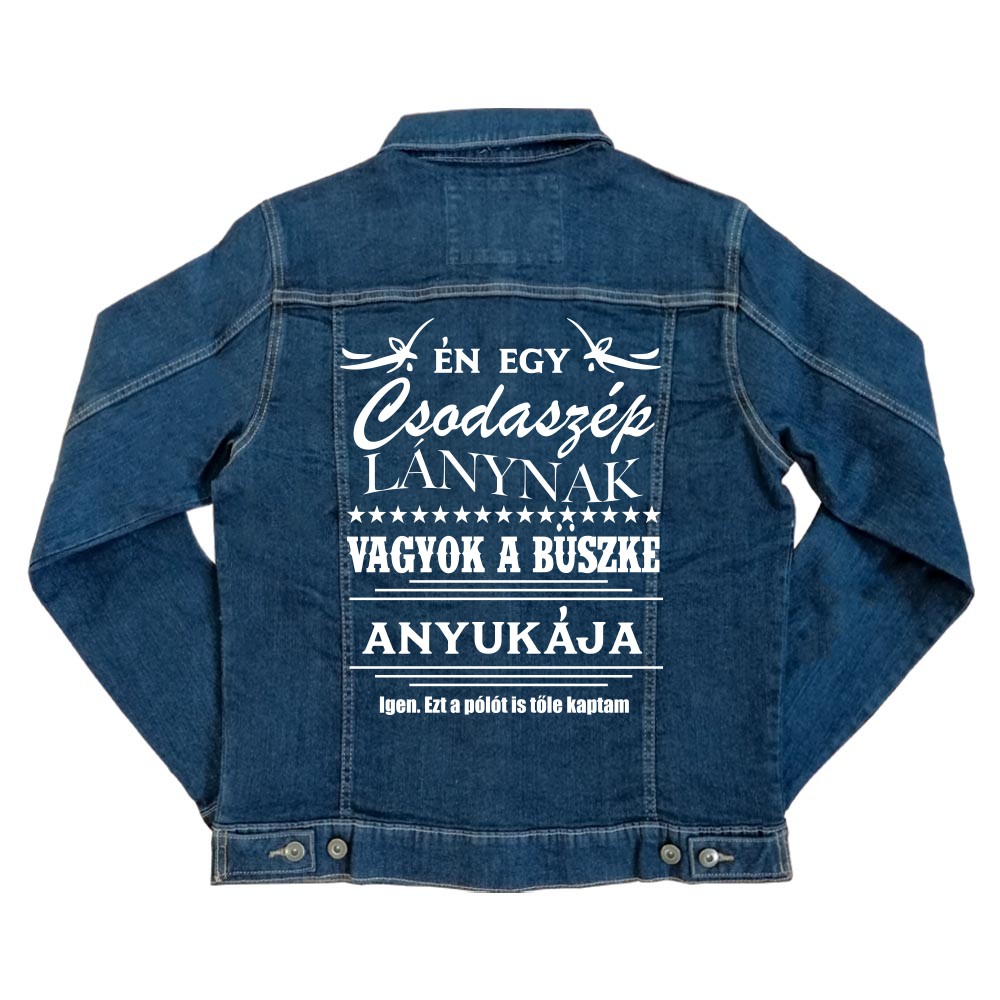 Csodaszép lány Unisex Farmerkabát