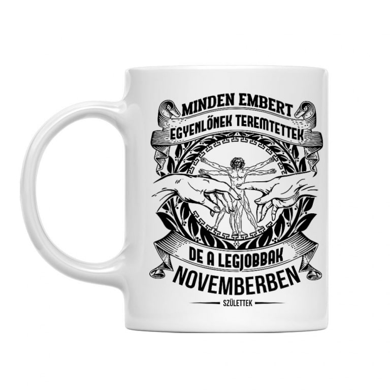 Da vinci November - Bögre