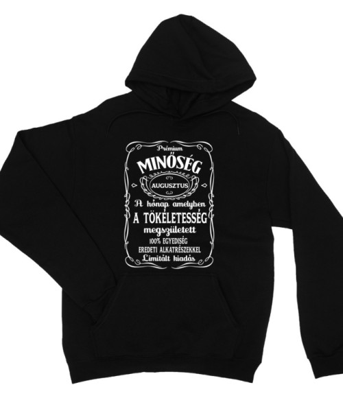 Jack Daniel's Augusztus Alkalmakra Pulóver - Szülinapi