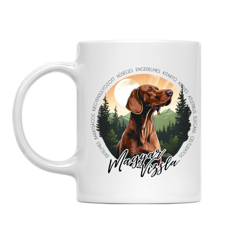 Magyar vizsla jellemzők - Bögre