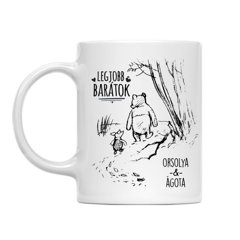 Micimackó és Malacka - MyLife - Bögre