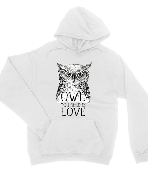 Owl you need is love Baglyos Pulóver - Baglyos