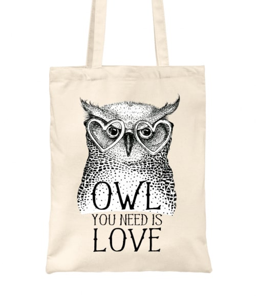 Owl you need is love Baglyos Táska - Baglyos