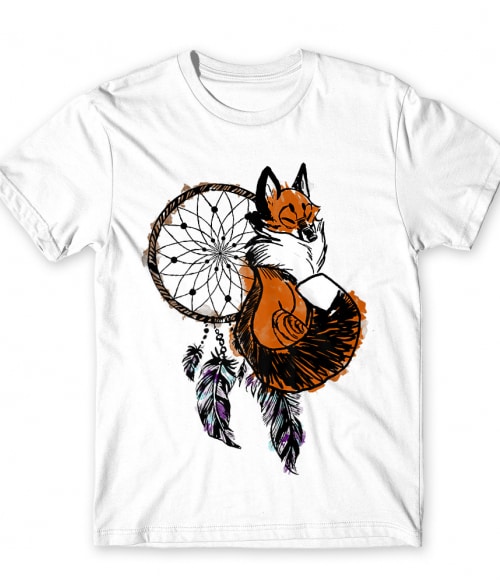 Dreamcatcher fox Rókás Póló - Rókás