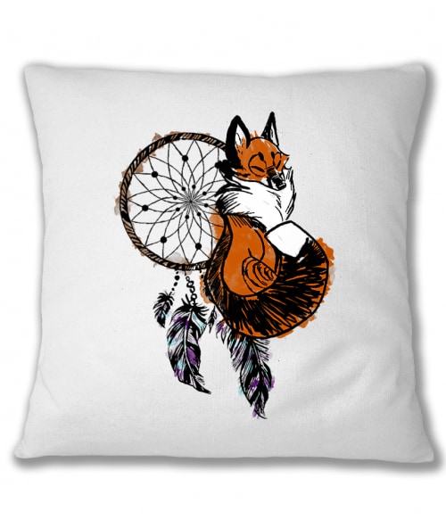 Dreamcatcher fox Rókás Párnahuzat - Rókás