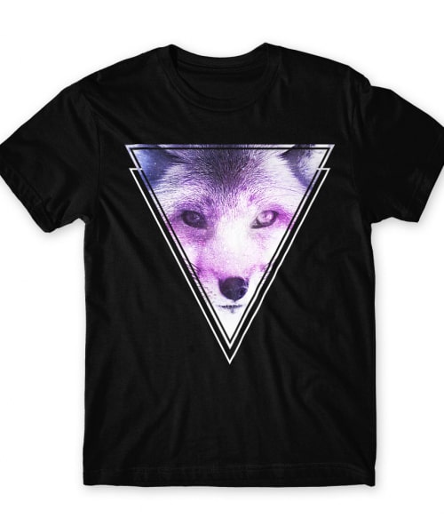 Galaxy geometric fox Rókás Póló - Rókás