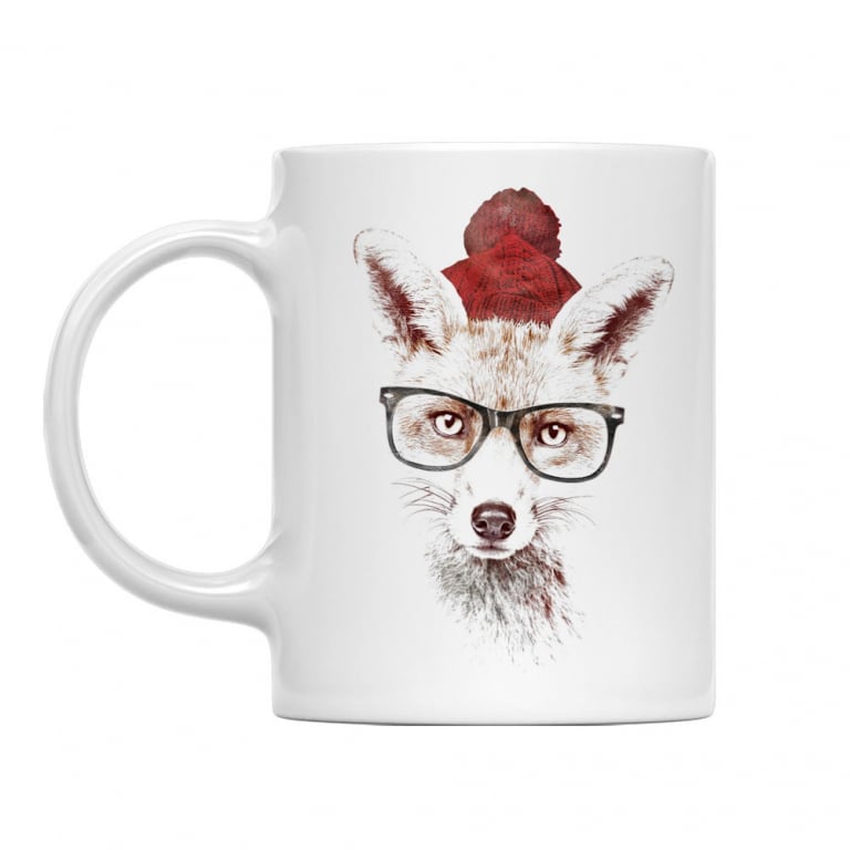 Hipster fox