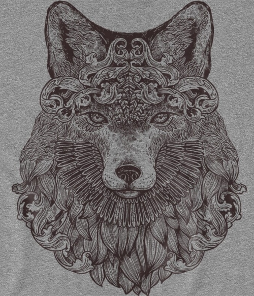 Ornamental fox Rókás Pólók, Pulóverek, Bögrék - Rókás