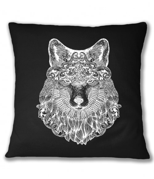 Ornamental fox Rókás Párnahuzat - Rókás