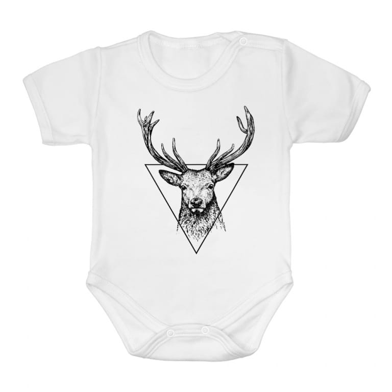 Deer in triangle