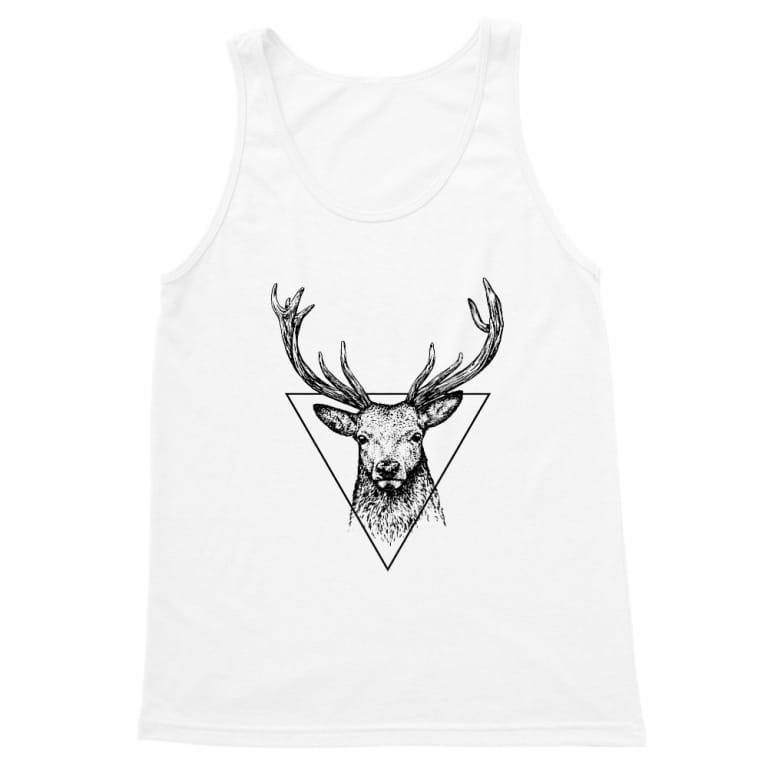 Deer in triangle