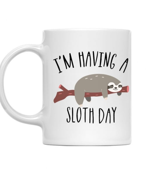 I'm having a sloth day Állatos Bögre - Lajhár