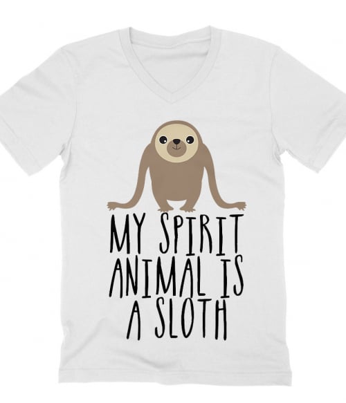 My spirit animal is a sloth Póló - Ha Sloth rajongó ezeket a pólókat tuti imádni fogod!