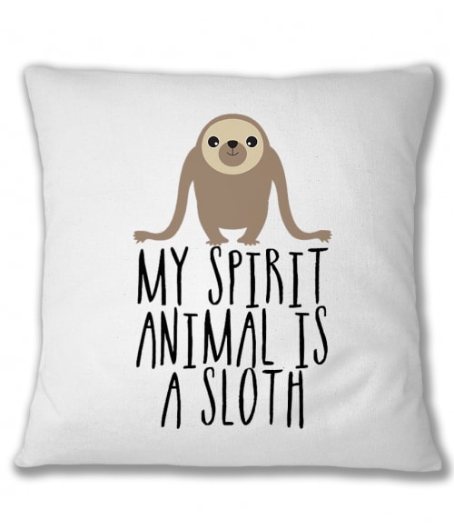 My spirit animal is a sloth Lajhár Párnahuzat - Lajhár