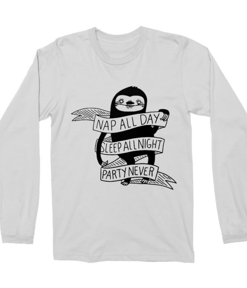 Nap all day sloth Póló - Ha Sloth rajongó ezeket a pólókat tuti imádni fogod!