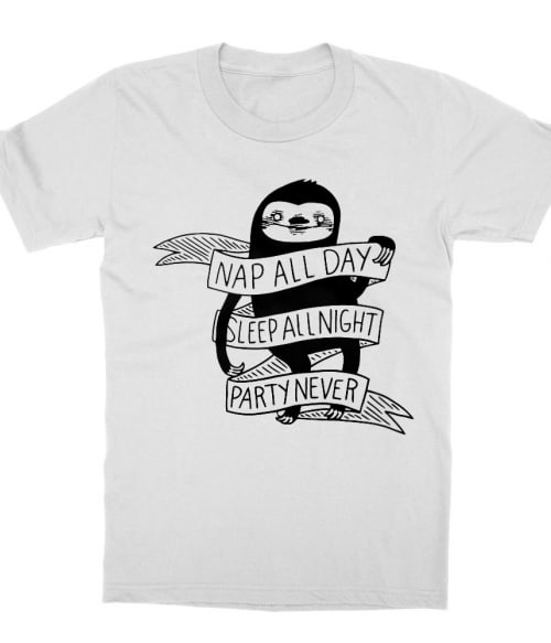 Nap all day sloth Póló - Ha Sloth rajongó ezeket a pólókat tuti imádni fogod!
