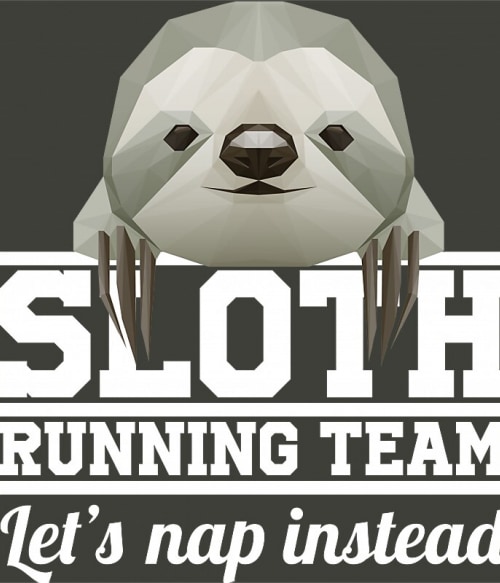 Sloth running team Lajhár Lajhár Lajhár Pólók, Pulóverek, Bögrék - Lajhár