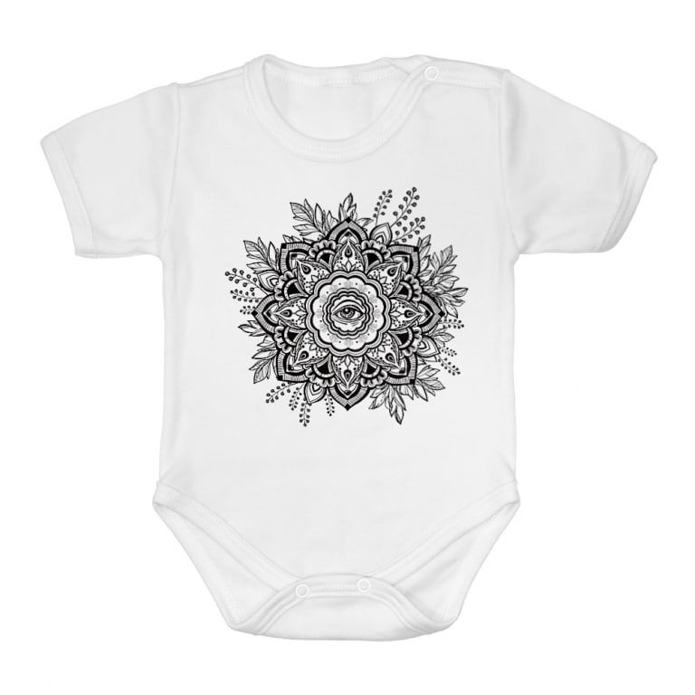 All Seeing Eye Flower Mandala