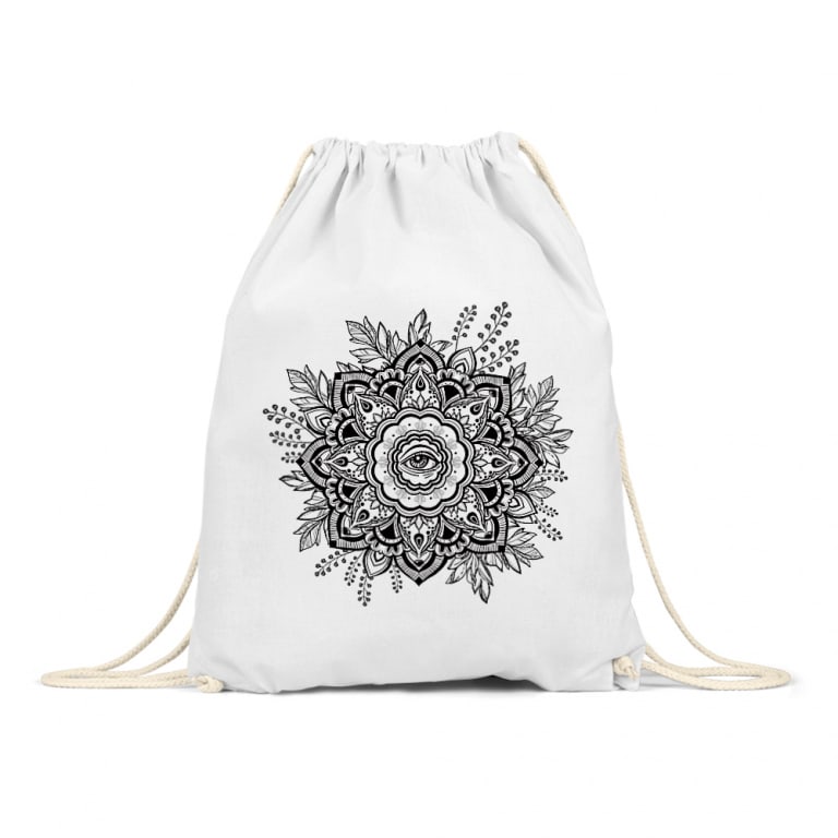 All Seeing Eye Flower Mandala