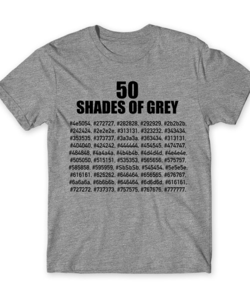 50 shade of grey Irodai Póló - Programozó