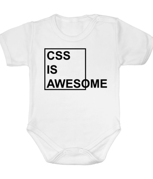 CSS is awesome Póló - Ha Programming rajongó ezeket a pólókat tuti imádni fogod!