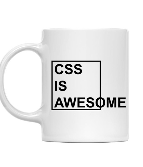 CSS is awesome Programozó Bögre - Programozó
