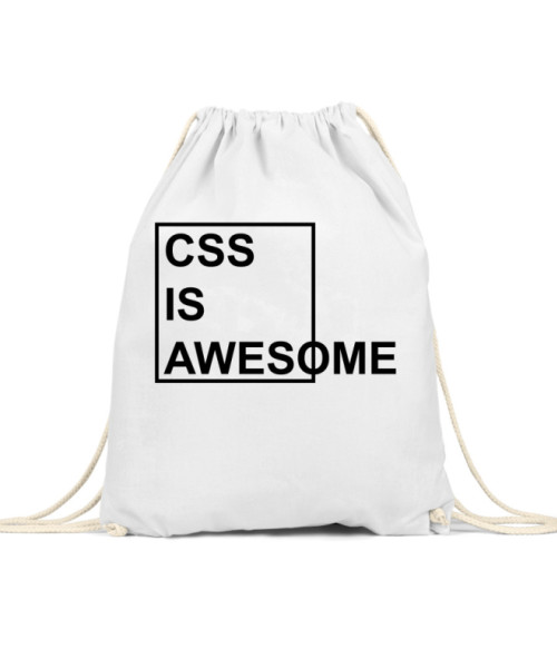 CSS is awesome Póló - Ha Programming rajongó ezeket a pólókat tuti imádni fogod!