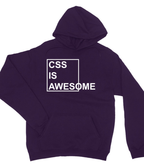 CSS is awesome Programozó Pulóver - Programozó