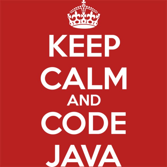 Keep calm and code Java Irodai Pólók, Pulóverek, Bögrék - Programozó