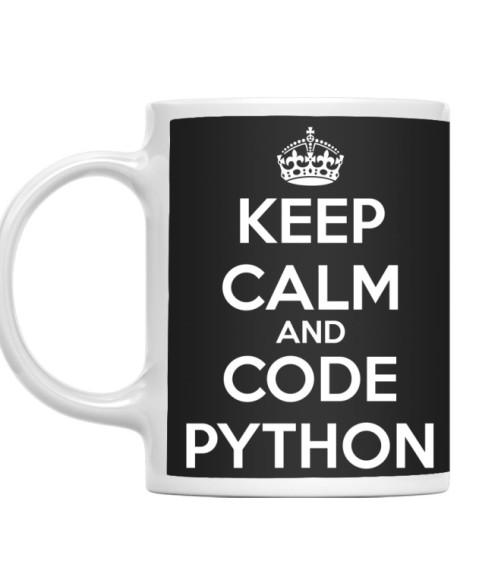 Keep calm and code Python Programozó Bögre - Programozó
