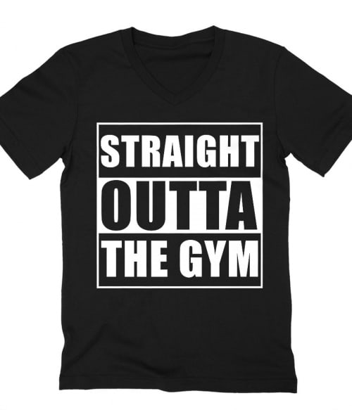 Straight Outta the Gym Póló - Ha Workout rajongó ezeket a pólókat tuti imádni fogod!