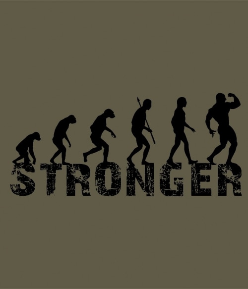 Stronger Evolution Edző Pólók, Pulóverek, Bögrék - Stílus