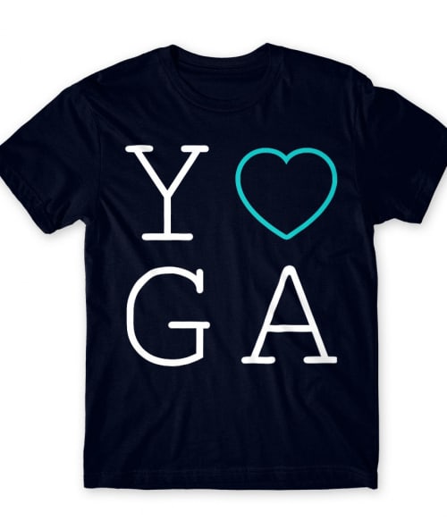Yoga heart Jóga Póló - Szabadidő
