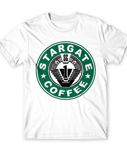 Stargate Coffee Póló - Ha Stargate rajongó ezeket a pólókat tuti imádni fogod!