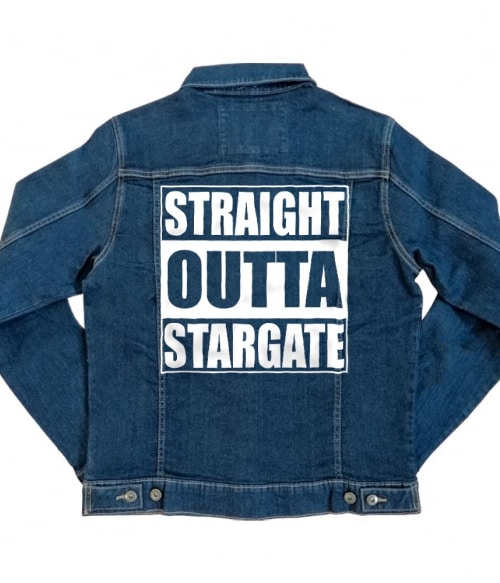 Straight outta stargate Póló - Ha Stargate rajongó ezeket a pólókat tuti imádni fogod!