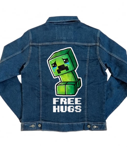 Creeper free hug Póló - Ha Minecraft rajongó ezeket a pólókat tuti imádni fogod!