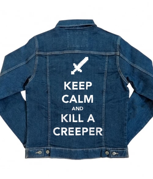 Keep calm and kill a creeper Póló - Ha Minecraft rajongó ezeket a pólókat tuti imádni fogod!