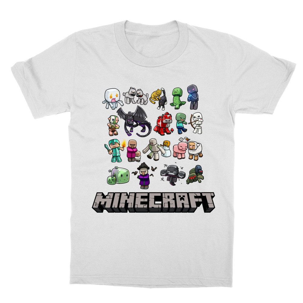 Minecraft characters Gyerek Póló