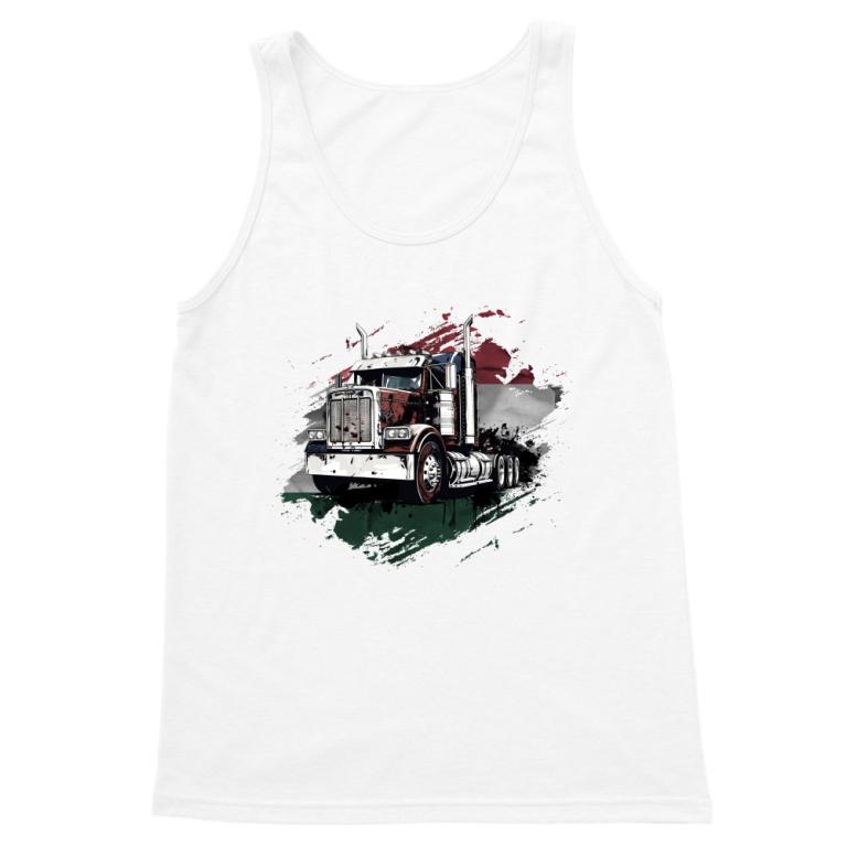 Kamion - Magyar zászló - Férfi Trikó