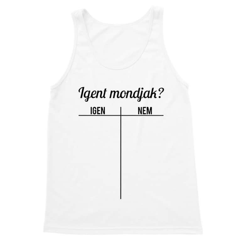 Igent mondjak? - Férfi Trikó